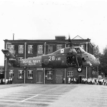 Landing at No.4 Building’s